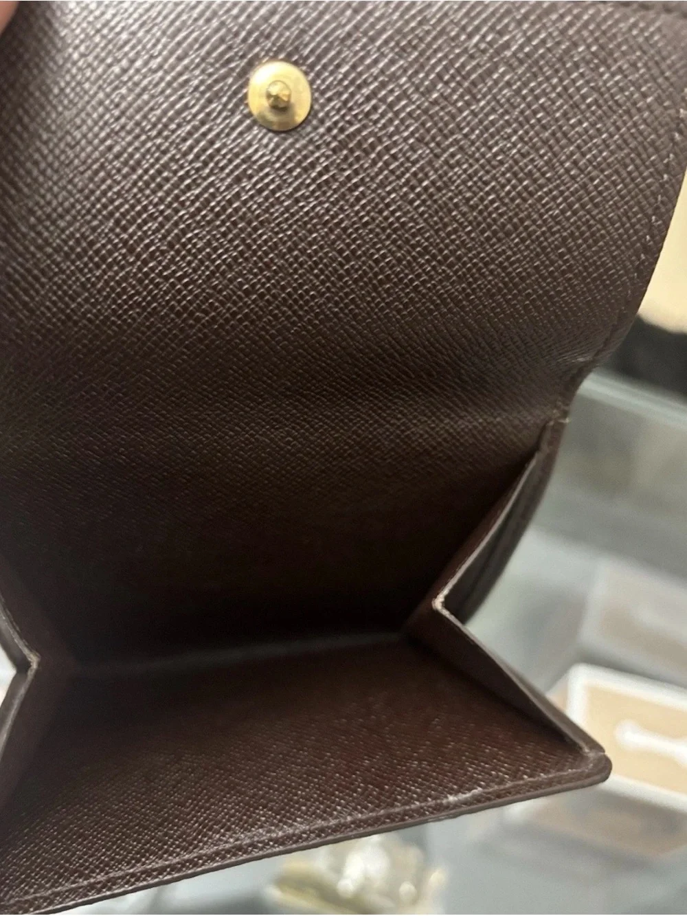 Authentic Louis Vuitton Damier Portefeuille Elise Wallet Purse. COA Included..